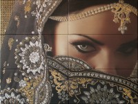  Mural Yasmin Negro Siha Latina 100x75