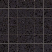   ATLAS CONCORDE MARVEL GEMS Terrazzo Black Mosaico Lappato 30,530,5 30.5x30.5