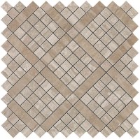   Marvel Travertino Silver Diagonal Mosaic (9MVB) 30,5x30,5