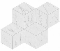   ATLAS CONCORDE MARVEL STONE Carrara Pure Mosaico Esagono Lappato 3035 30x35