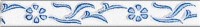 Stencil Bleu Piccolo listello 3*20 3x20