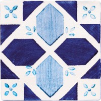  Dec. Castellon Azul (Blanco) 13*13 13x13