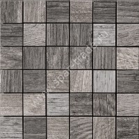  Wild Wood Mosaico Tessera Grey 30x30