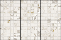  Carillon Mosaico White set 6 pz. 30x45 30x45