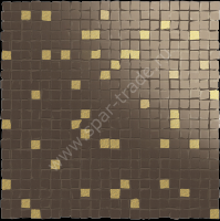  Mosaico Details Brown-Oro 31,5x31,5 31.5x31.5