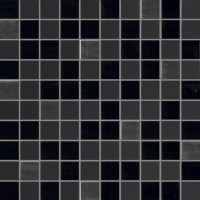 Mosaico Etoile Black 315x315 