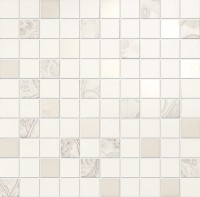  Mosaico Mini Giselle Bianco Rett. 31,5x31,5 31.5x31.5