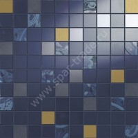  Mosaico Mini Giselle Blu Rett. 31,5x31,5 31.5x31.5