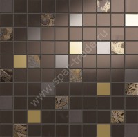  Mosaico Mini Giselle Marron Rett.31,5x31,5