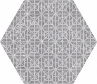  EQUIPE CORALSTONE Hexagon Melange Grey (6  ) 25,429,2 25.4x29.2