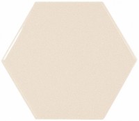 Hexagon Ivory 10,7x12,4 10.7x12.4