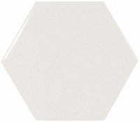 Hexagon White 10,7x12,4 10.7x12.4