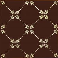   Paisley Chocolate NET Decor 20 x 20 20x20