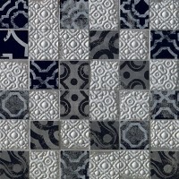 Dec.Creta Mosaico Majolica Grey fK63 30,5*30,.5 30.5x30.5