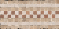 H. Deco Terra Fascia Mosaico 15x30