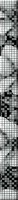    (BW7H231) Black and White Cersanit 4x44