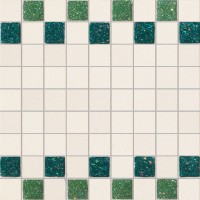 Mosaico Starlight Verde Vaniglia Musa 30x30