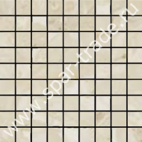  Mosaico Cotton Tessere 3,35x3,35 su rete Lap. Rett.32x32