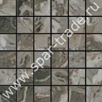  Mosaico Taupe Tessere 5,25x5,25 su rete Lap. Rett.32x32 32x32