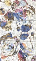 Mosaico Rosas-1 ( 3 .) : 50*75 50x75
