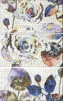 Mosaico Rosas-2 ( 3 .) : 50*75 50x75