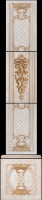 LOUVRE BRANCH BONE Column (5pz) 	229x50 50x229