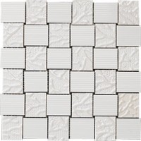 mosaico vetro blanco 31,6x31,6 31.6x31.6