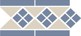   Border LISBON with 1 strip (Tr.16, Dots 11, Strips 11) 2815 