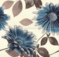  Blue Sun Flower Opoczno 59.3x58.3