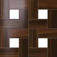 Aston Wood Mahogany Mosaic Lap 45x45 - 17 3/4x17 3/4 45x45