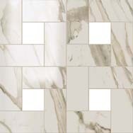 S.M. Calacatta Gold Mosaic Lap 45x45 - 17 3/4x17 3/4 45x45