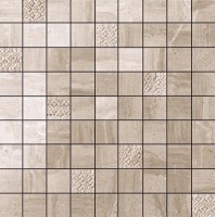Suprema Walnut Mosaic 30x30 30x30