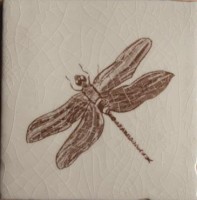  Marron Dec. Dragonfly Provenza Cevica 100x100
