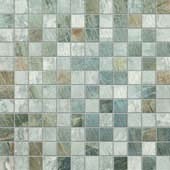  Mosaico Mini Mix Light Grey Blue Fossil Stone ABK 30x30