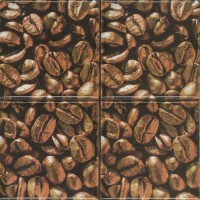   Set Coffee Beans 03 (4pzs) 100100 10x10